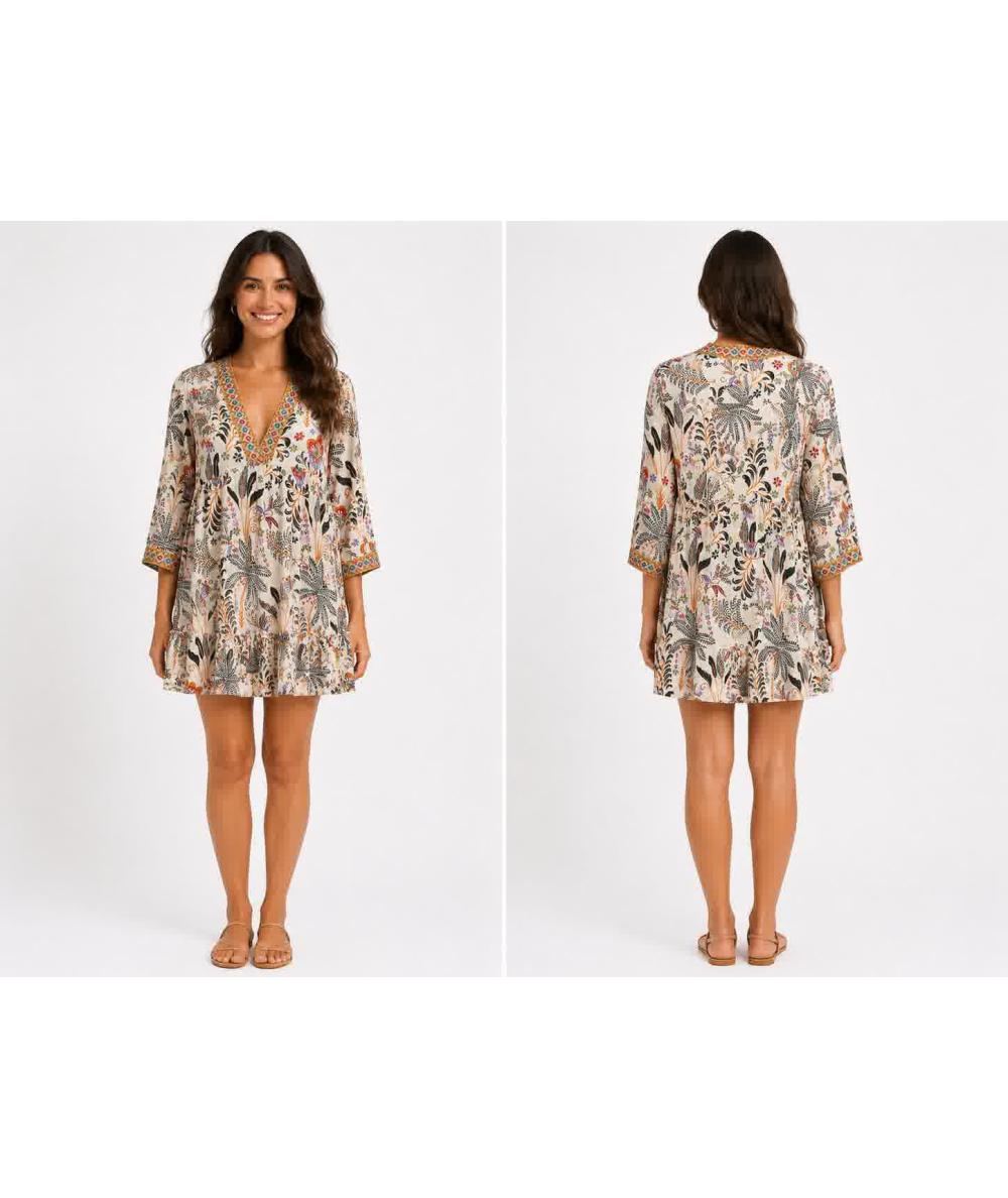 GRACE ROBE COURTE