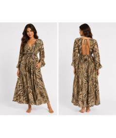 PRUNE ROBE LONGUE